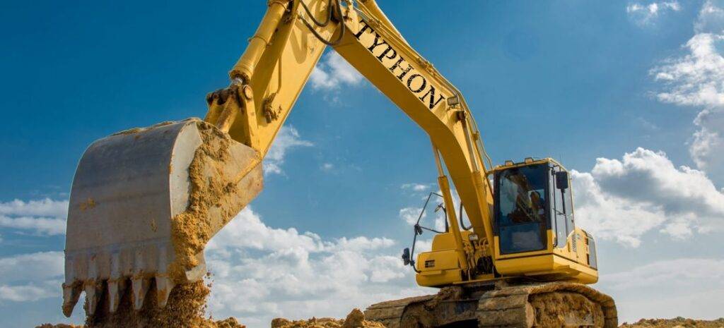 Construction machinery for landscaping farming