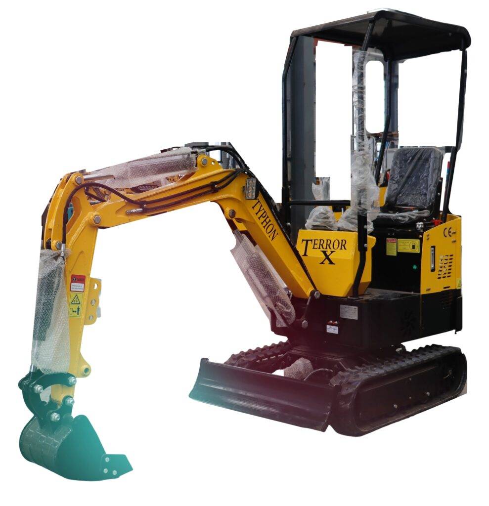 Top Compact & Mini Excavator Diggers- TYPHON Machinery