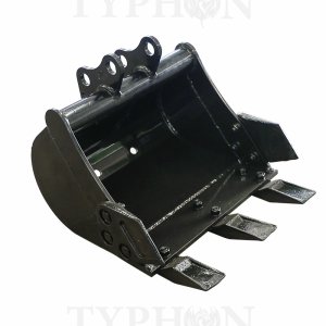 TYPHON 600mm Tilting Bucket Attachment – Komatsu Excavator Mud Bucket
