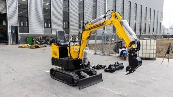 200mm Narrow Bucket Attachment for TYPHON Mini Excavators USA - Image 6