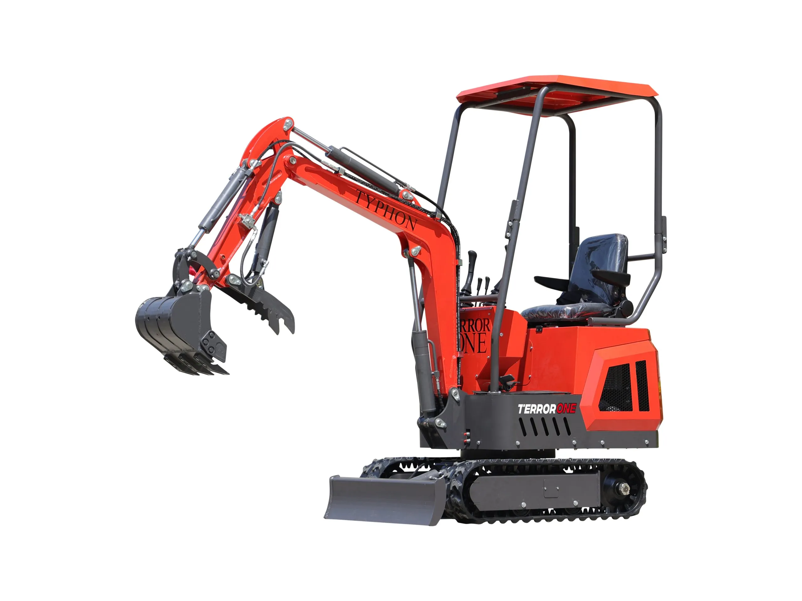 Top Compact & Mini Excavator Diggers- TYPHON Machinery