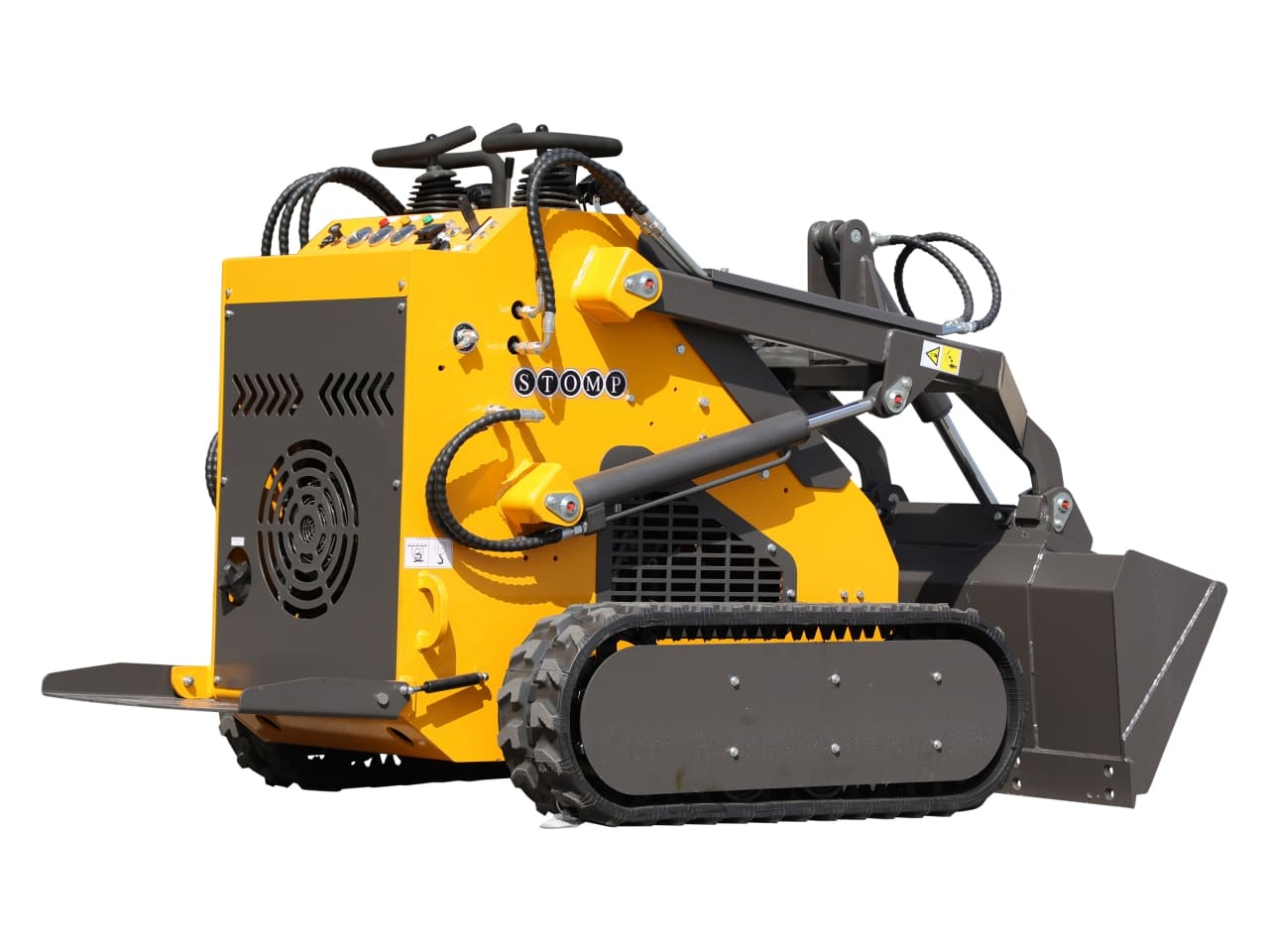 Top Compact & Mini Excavator Diggers- TYPHON Machinery Brand New TYPHON STOMP 2000lbs Mini Skid Steer Loader