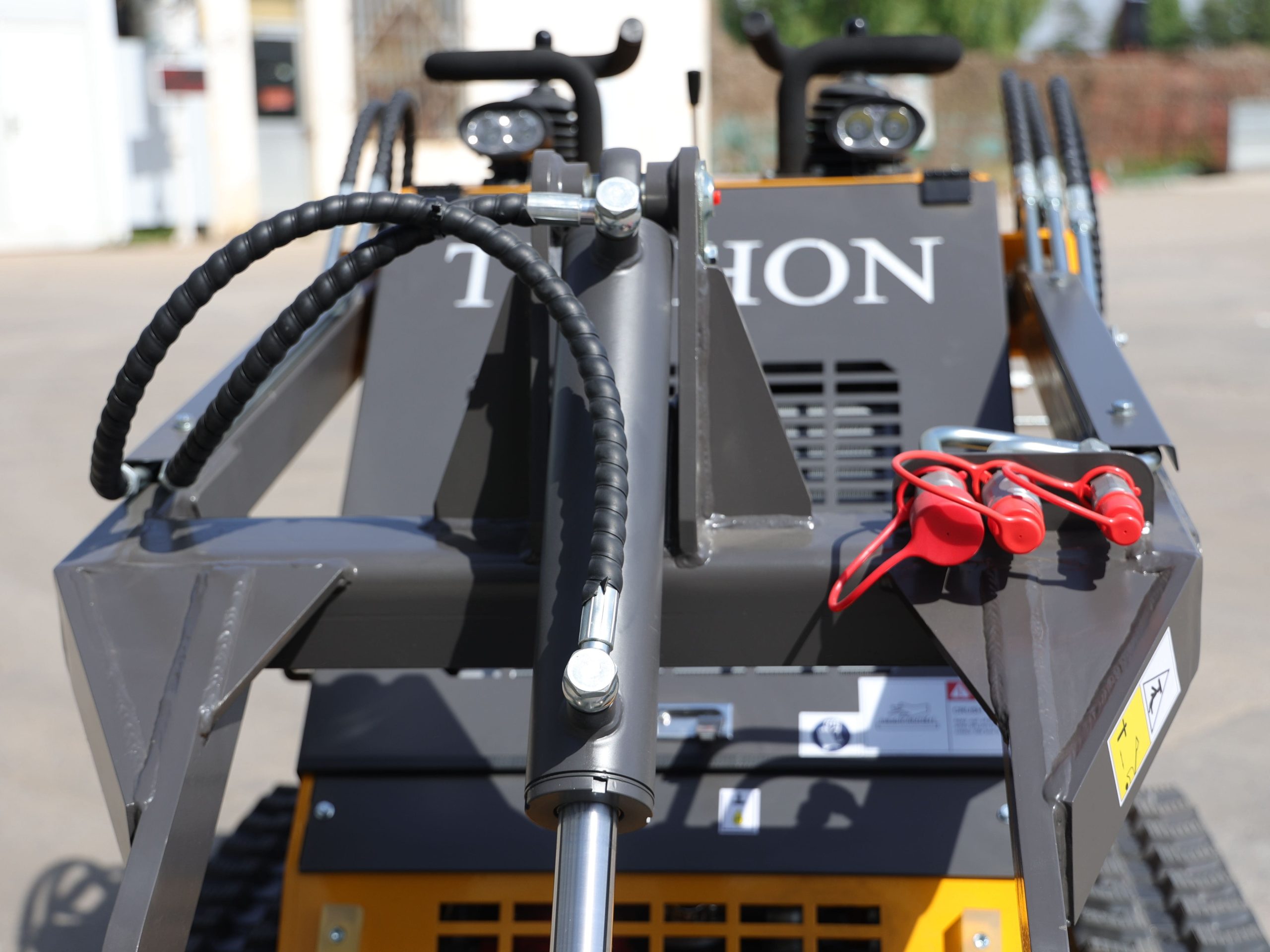 Top Compact & Mini Excavator Diggers- TYPHON Machinery Brand New TYPHON STOMP 2000lbs Mini Skid Steer Loader