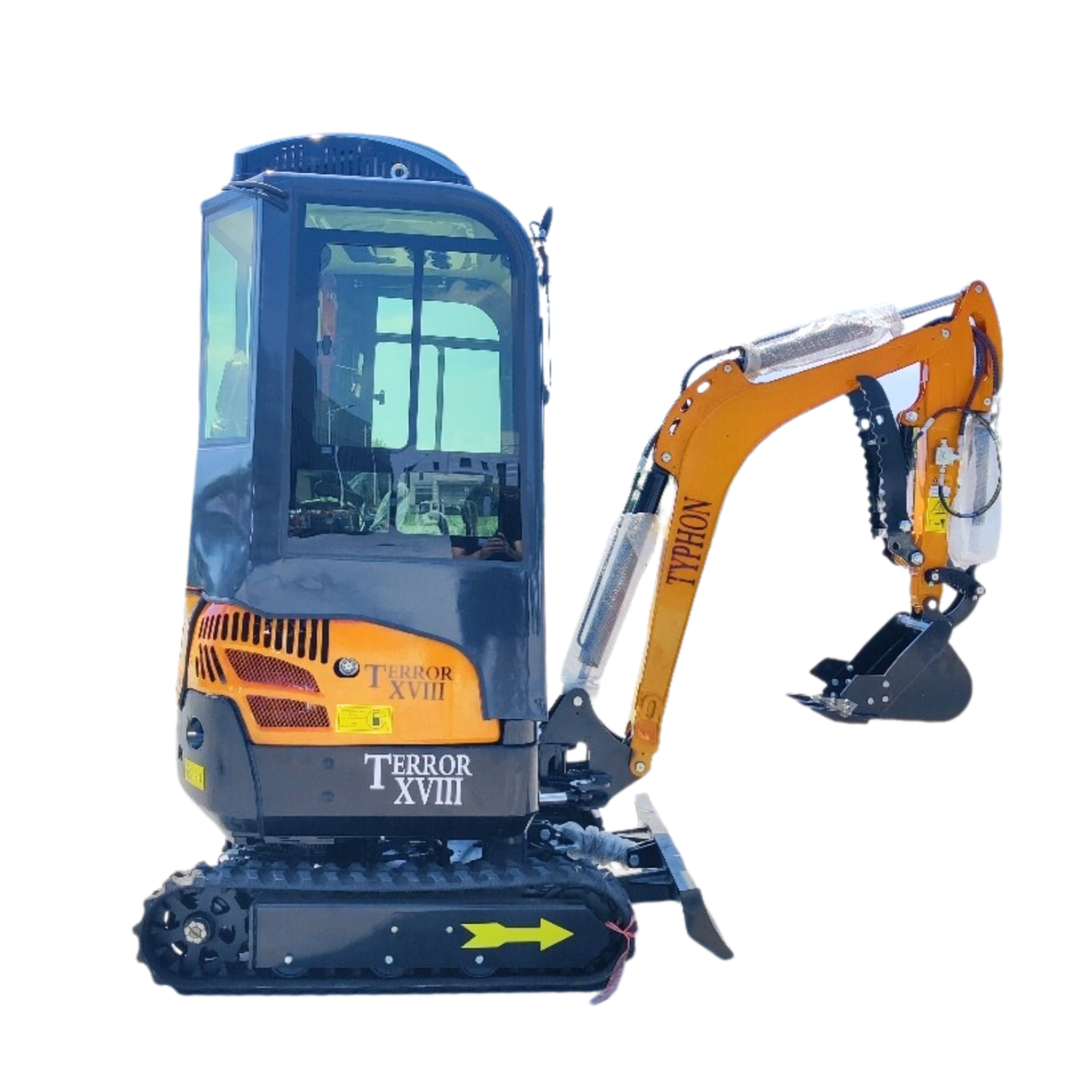 Top Compact & Mini Excavator Diggers- TYPHON Machinery TYPHON TERROR XVIII Prestige 2 Ton Mini Excavator