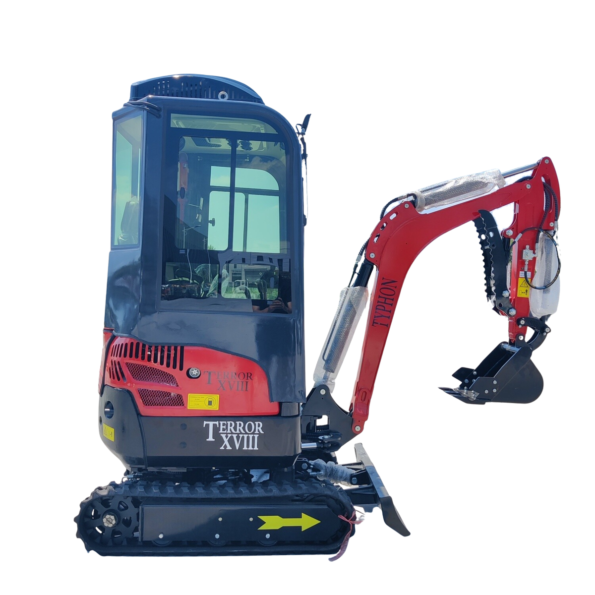 Top Compact & Mini Excavator Diggers- TYPHON Machinery TYPHON TERROR XVIII Prestige 2 Ton Mini Excavator