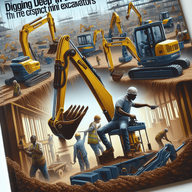 The Rise of Compact Mini Excavators | Typhon Machinery