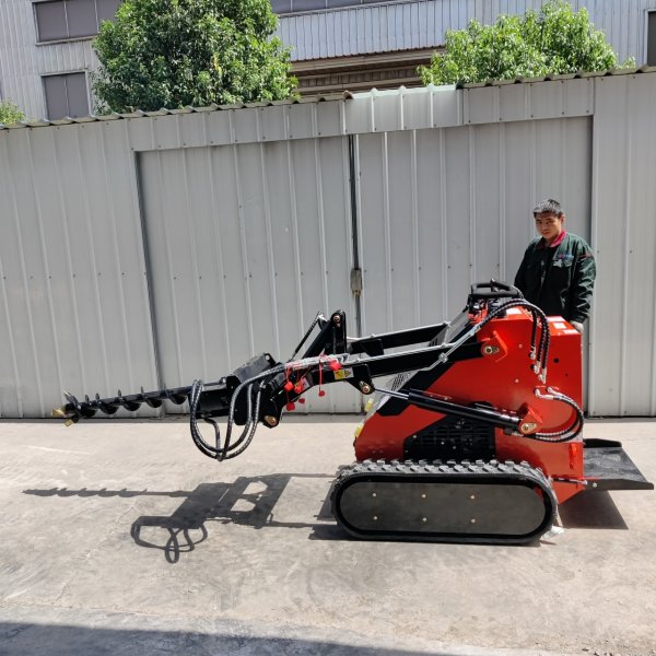 Skid Steer Loader Earth Auger Attachment - Image 4