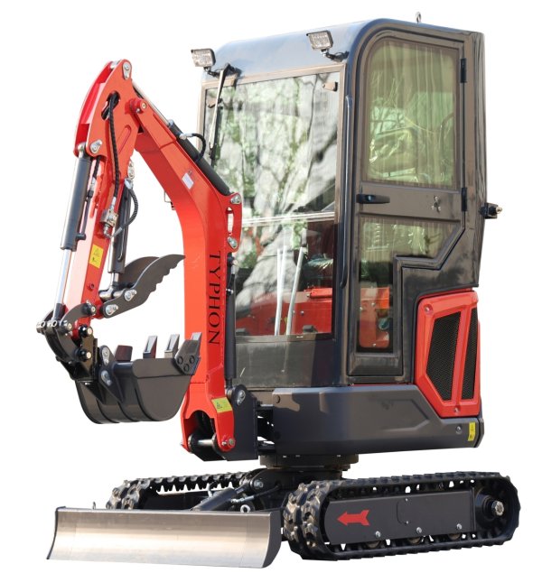 Top Compact & Mini Excavator Diggers- TYPHON Machinery