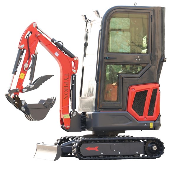 Top Compact & Mini Excavator Diggers- TYPHON Machinery