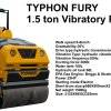 TYPHON FURY 1.5 Ton Vibratory Compactor Asphalt Roller USA - Image 4