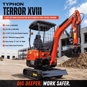 TYPHON Lux Mini Excavator