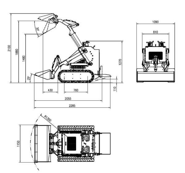 Top Compact & Mini Excavator Diggers- TYPHON Machinery