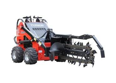 Skid Steer Loader Trencher Attachment