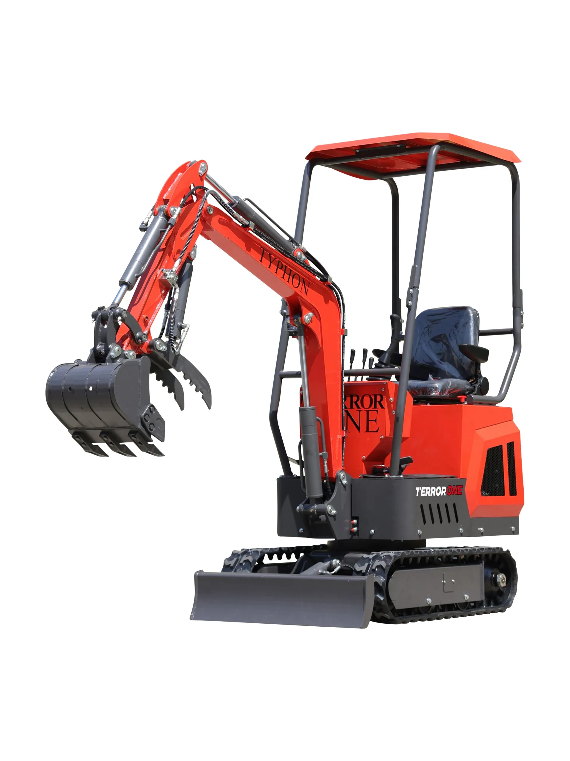 Top Compact & Mini Excavator Diggers- TYPHON Machinery