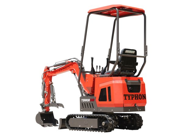 Top Compact & Mini Excavator Diggers- TYPHON Machinery