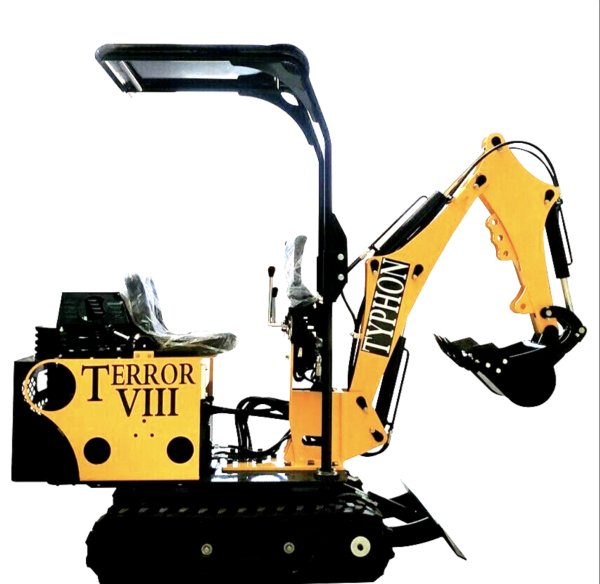 Top Compact & Mini Excavator Diggers- TYPHON Machinery