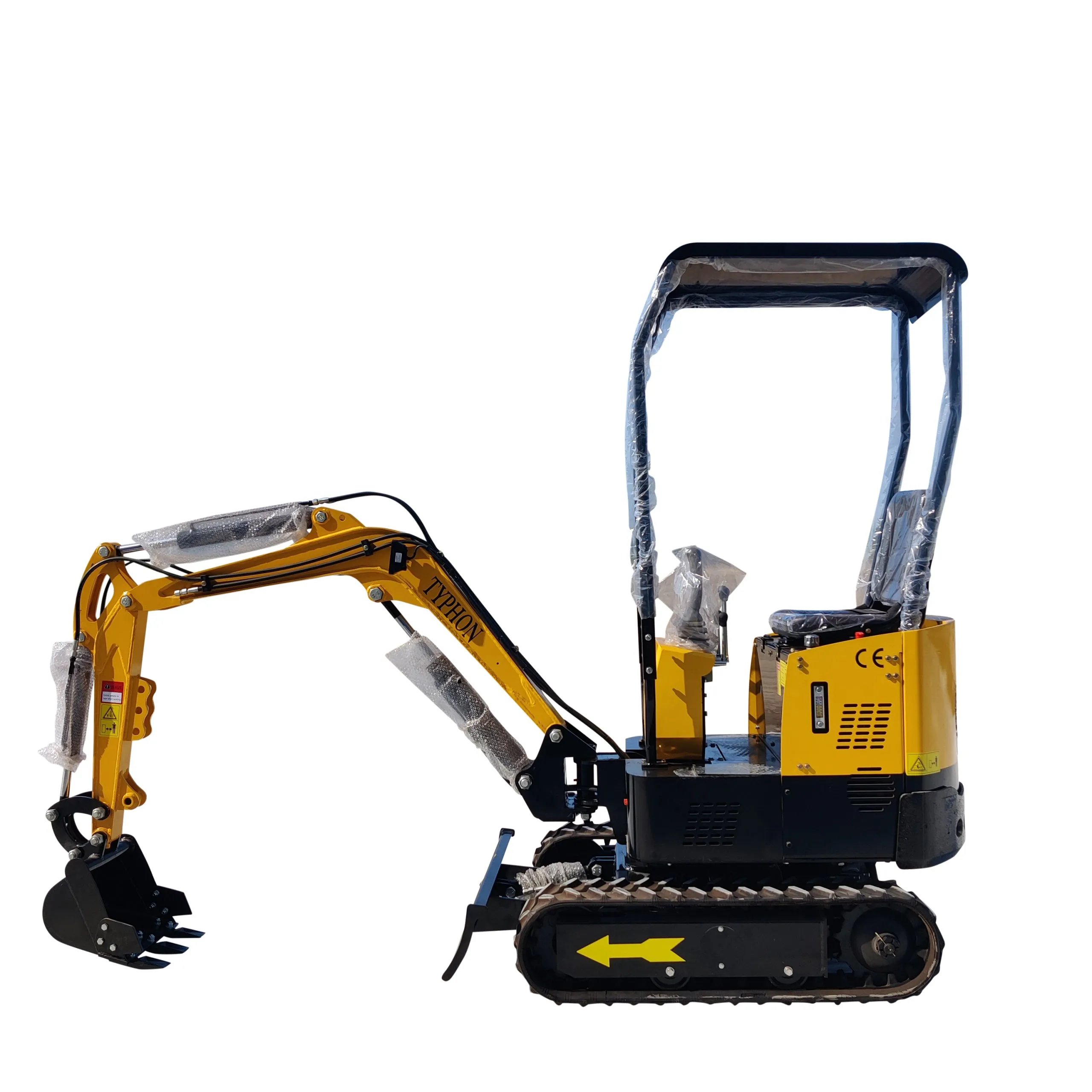 Top Compact & Mini Excavator Diggers- TYPHON Machinery