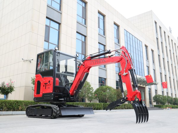 Top Compact & Mini Excavator Diggers- TYPHON Machinery