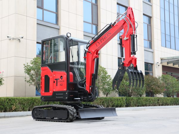 Top Compact & Mini Excavator Diggers- TYPHON Machinery