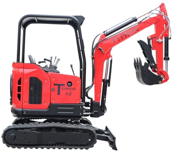 Top Compact & Mini Excavator Diggers- TYPHON Machinery