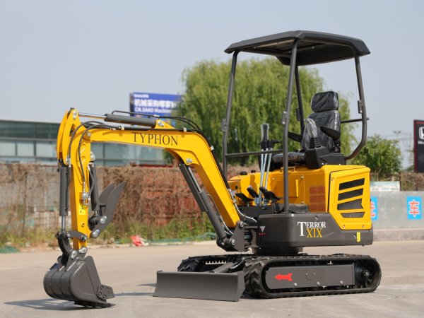 Top Compact & Mini Excavator Diggers- TYPHON Machinery