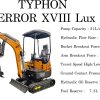TYPHON TERROR XVIII Mini Excavator – 4000lbs EPA Certified USA KUBOTA D902 engine - Image 4