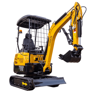 TYPHON TERROR XVIII Mini Excavator – 4000lbs Digger
