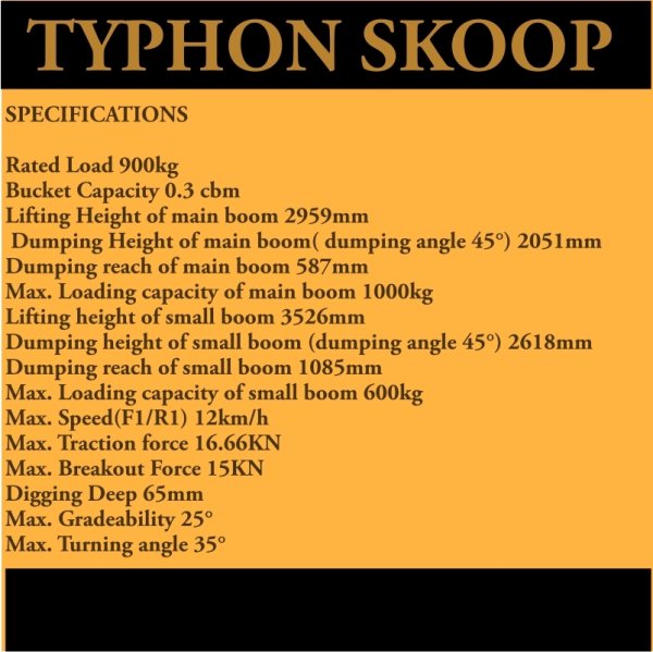 Top Compact & Mini Excavator Diggers- TYPHON Machinery