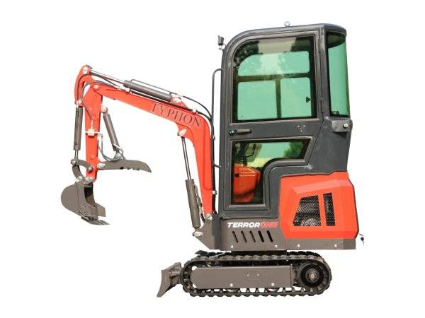 Top Compact & Mini Excavator Diggers- TYPHON Machinery