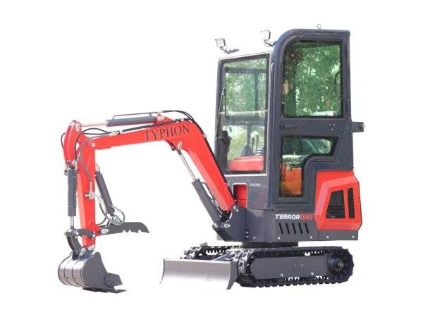 Top Compact & Mini Excavator Diggers- TYPHON Machinery