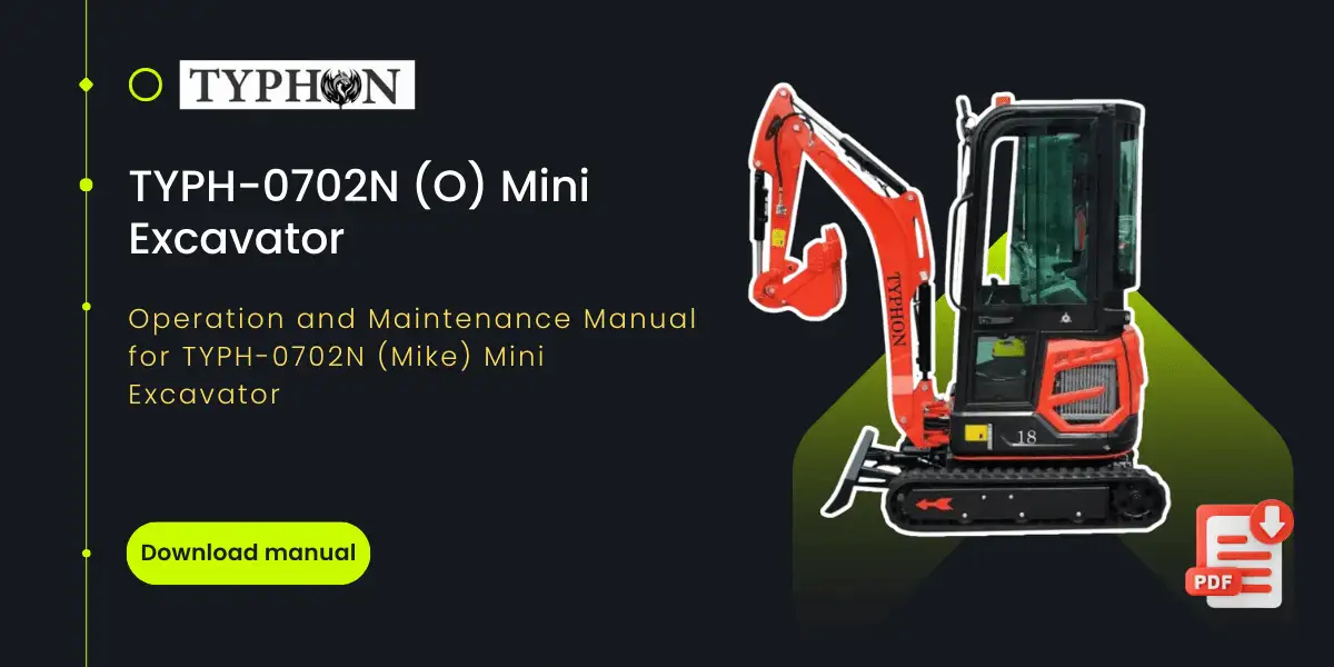 Top Compact & Mini Excavator Diggers- TYPHON Machinery Top Compact & Mini Excavator Diggers- TYPHON Machinery