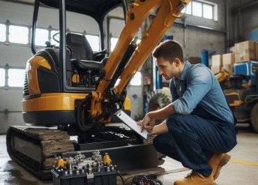 Mini Excavator maintenance