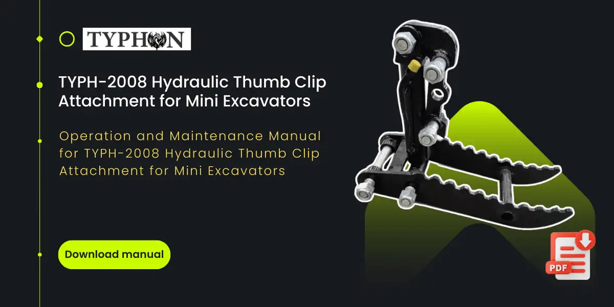 Top Compact & Mini Excavator Diggers- TYPHON Machinery Top Compact & Mini Excavator Diggers- TYPHON Machinery