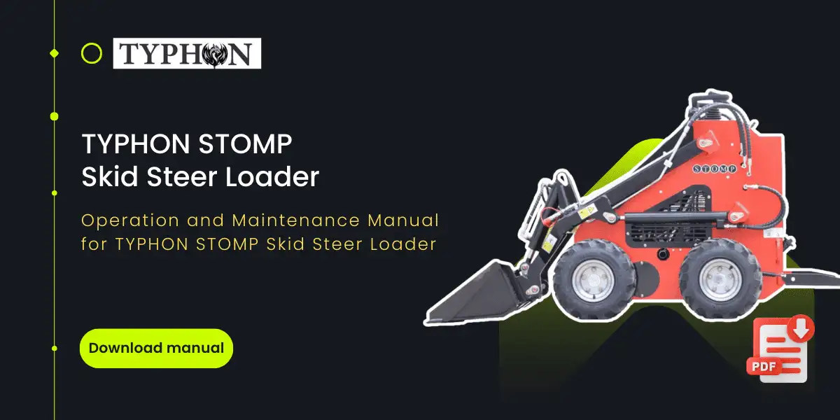 Top Compact & Mini Excavator Diggers- TYPHON Machinery TYPH-0501-0502-0503-0504