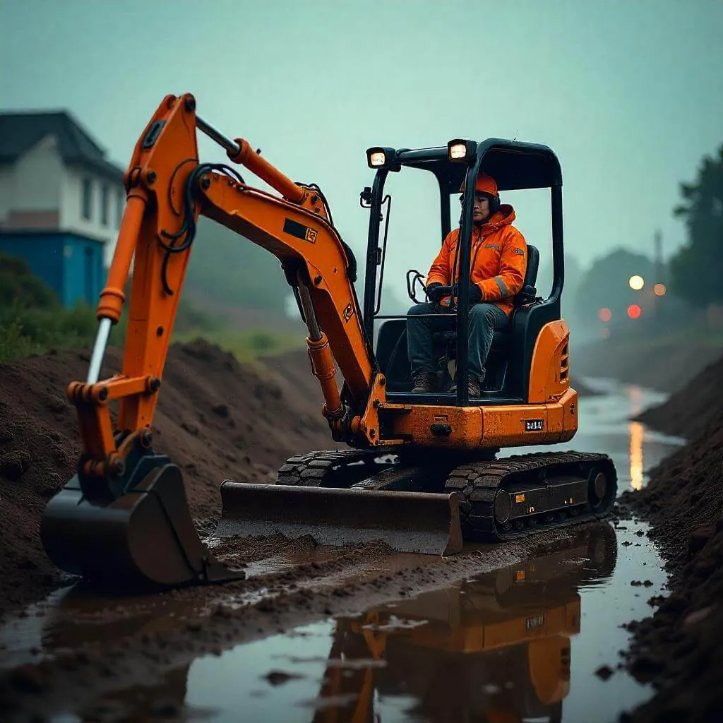 Mini excavator