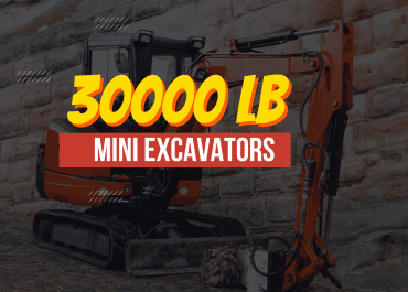 30000 lb Mini Excavators