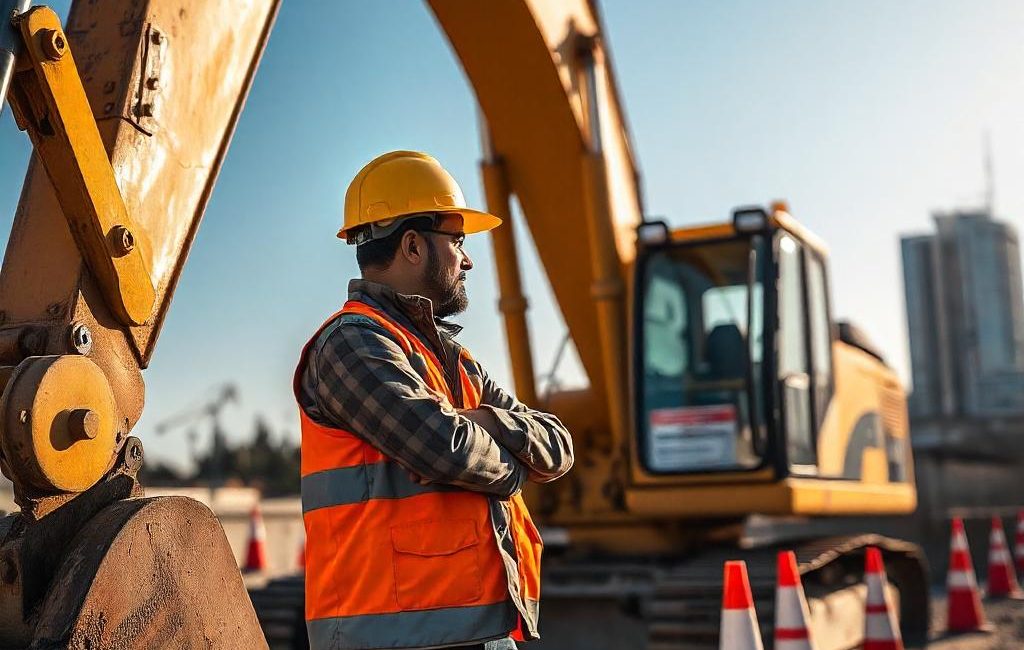 excavator Site Work Safety Principles