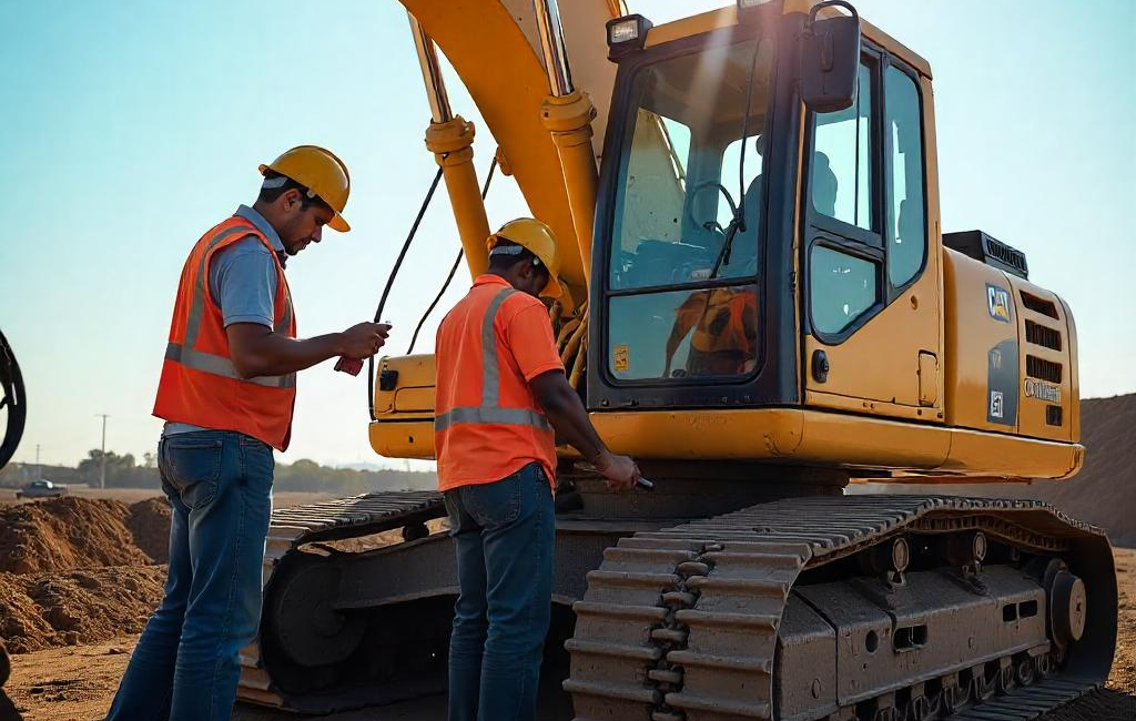 heavy equipment maintenance