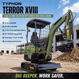 Terror XVIII Mini Excavator