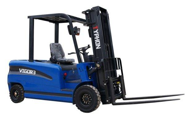 New 2025 TYPHON VIGOR 3.0 Blue Electric Forklift 3 Ton Lifter Lift Truck - Image 8