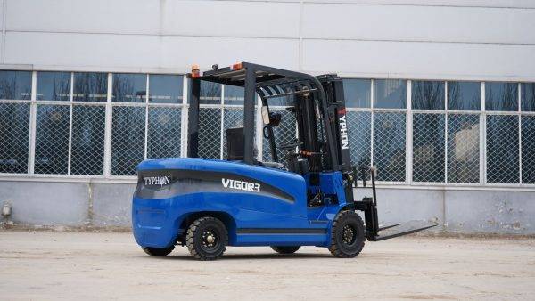 New 2025 TYPHON VIGOR 3.0 Blue Electric Forklift 3 Ton Lifter Lift Truck - Image 2