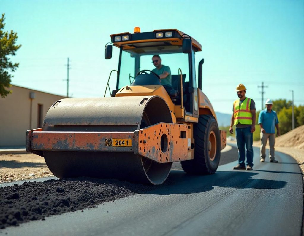 Road Roller Should Be Used for Road Construction