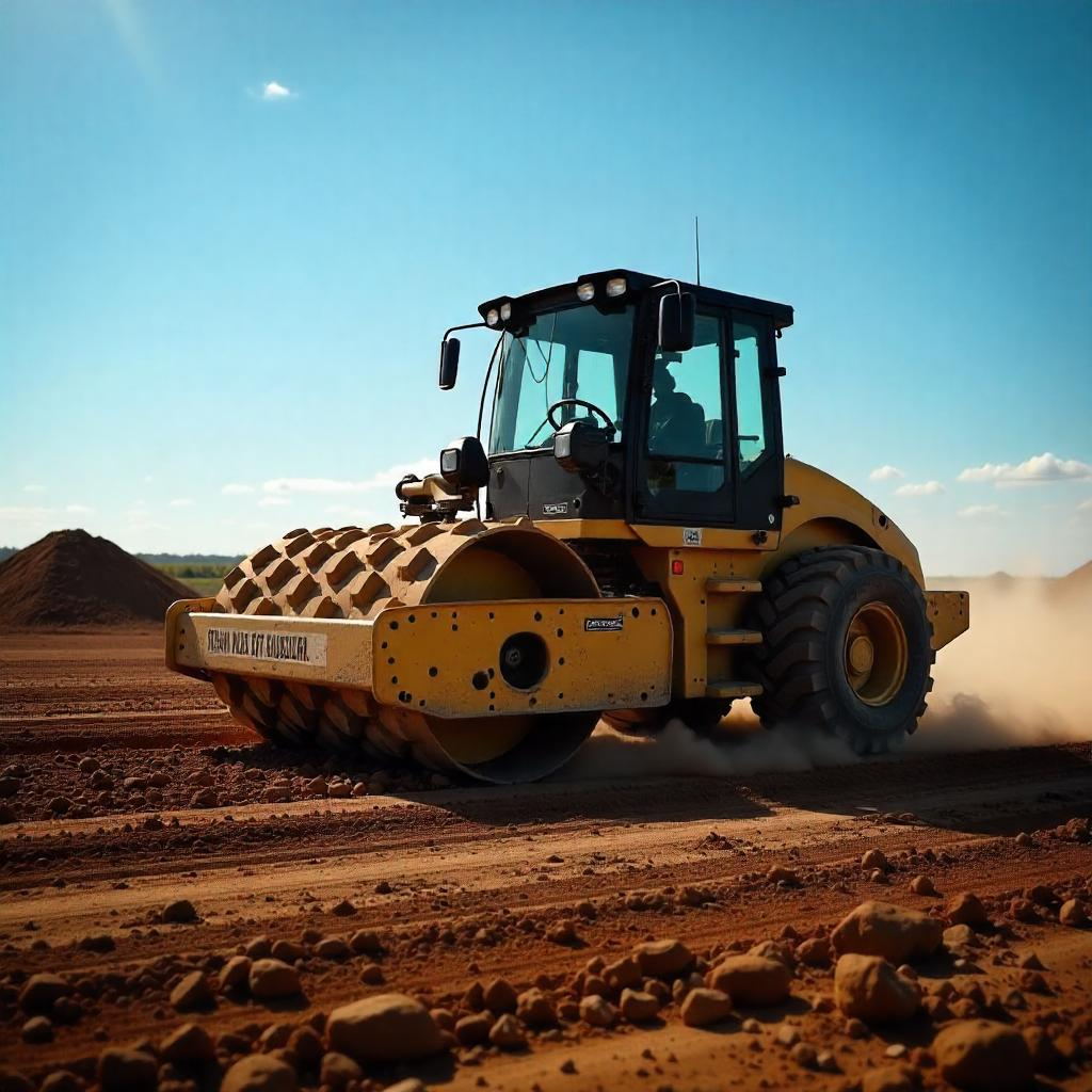 Road Roller Should Be Used for Road Construction