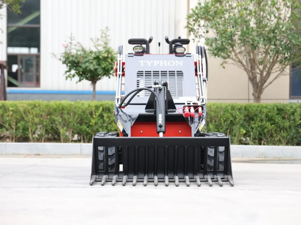 Skid Steer Skeleton Rock Bucket