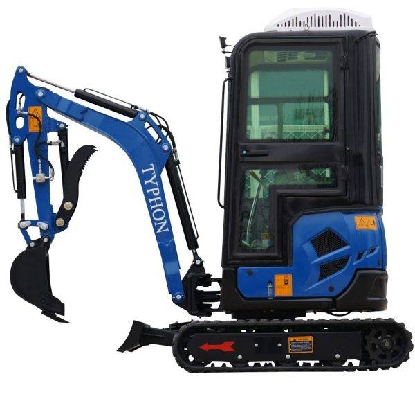 TERROR XVII Cabin Mini Excavator