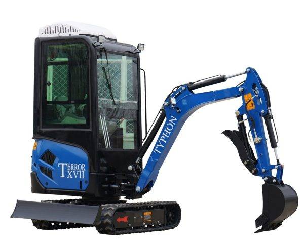 TERROR XVII Cabin Mini Excavator