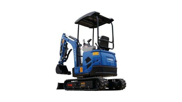 2025 3800 lb TYPHON TERROR XVII Mini Excavator Rubber Track with Kubota D902 Diesel Engine - Image 8