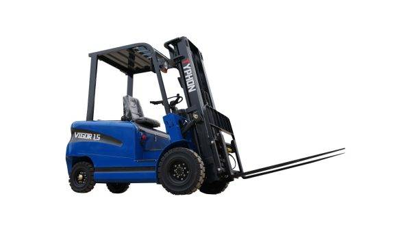 New 2025 TYPHON VIGOR 1.5 Blue Electric Forklift 1.5 Ton Lifter Lift Truck Jitney - Image 8