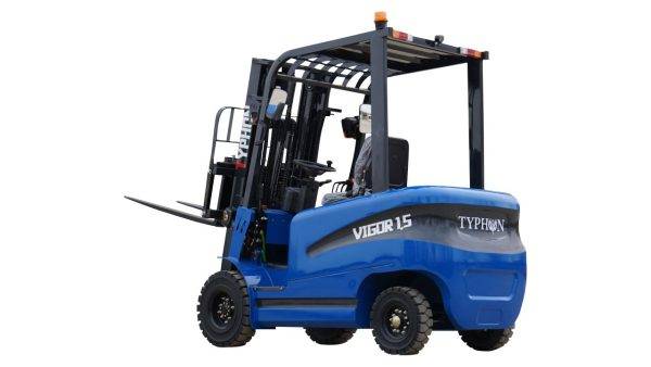 New 2025 TYPHON VIGOR 1.5 Blue Electric Forklift 1.5 Ton Lifter Lift Truck Jitney - Image 6