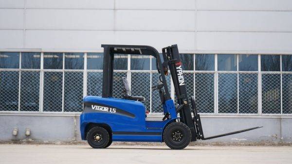 New 2025 TYPHON VIGOR 1.5 Blue Electric Forklift 1.5 Ton Lifter Lift Truck Jitney - Image 5